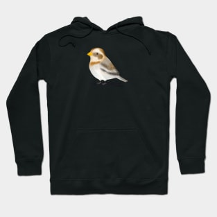 Snow Bunting Bird Hoodie